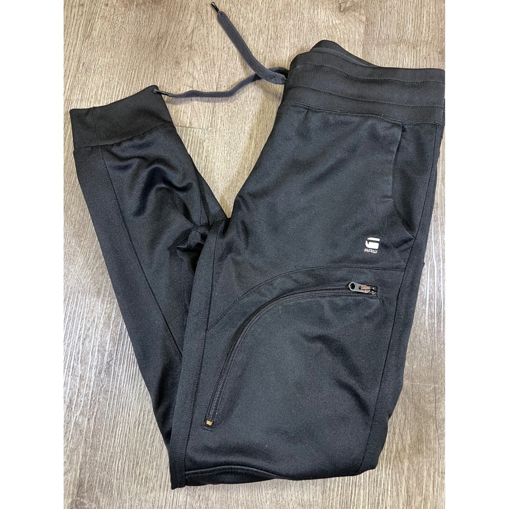 G-Star RAW Air Defence Zip 3D Slim Black Sweatpants Joggers D11556-A650-6484